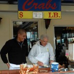 Crab Merchant at the Market