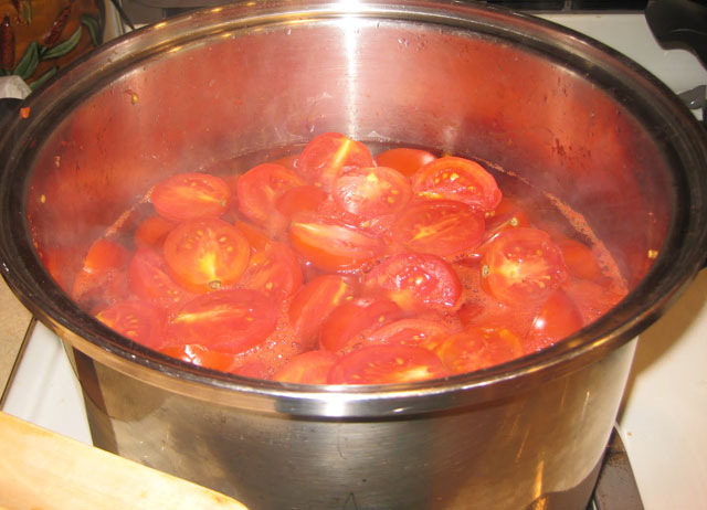 Jarring Tomatoes - Breezy Point