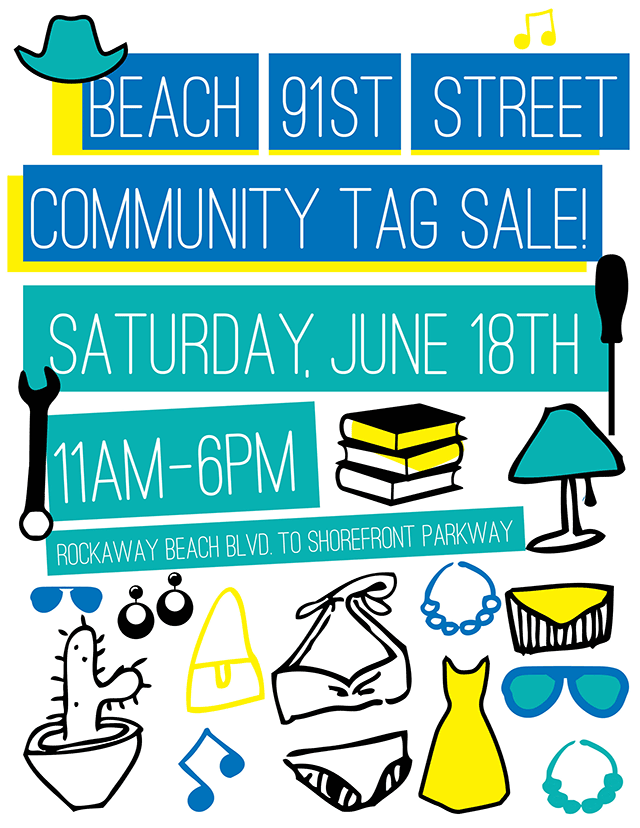 Beach 91st Street Community Tag Sale