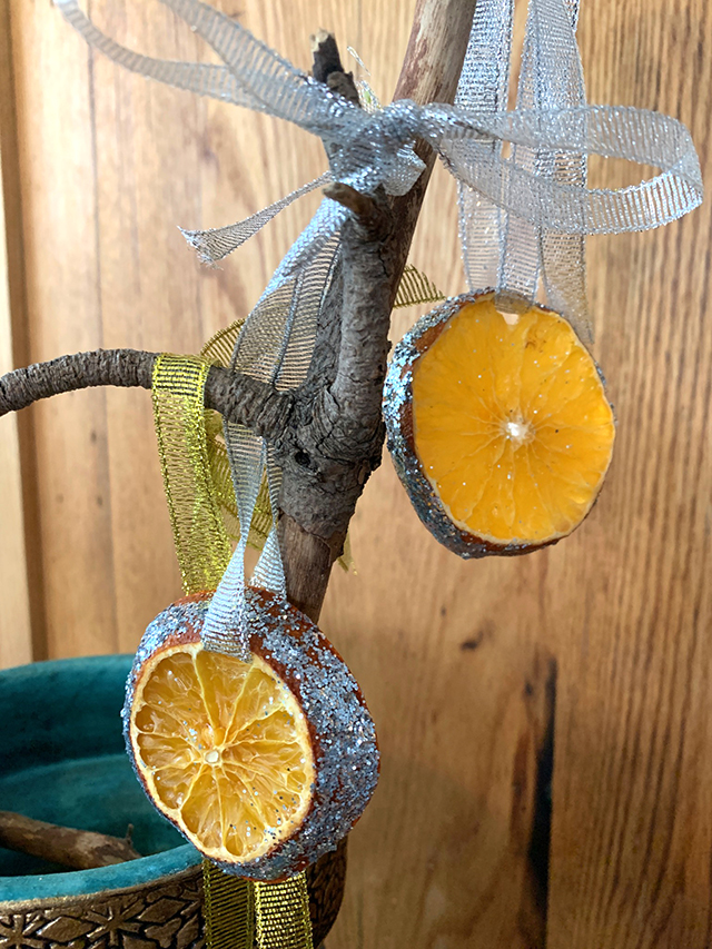 DIY Fruit Ornaments For The Holiday Season