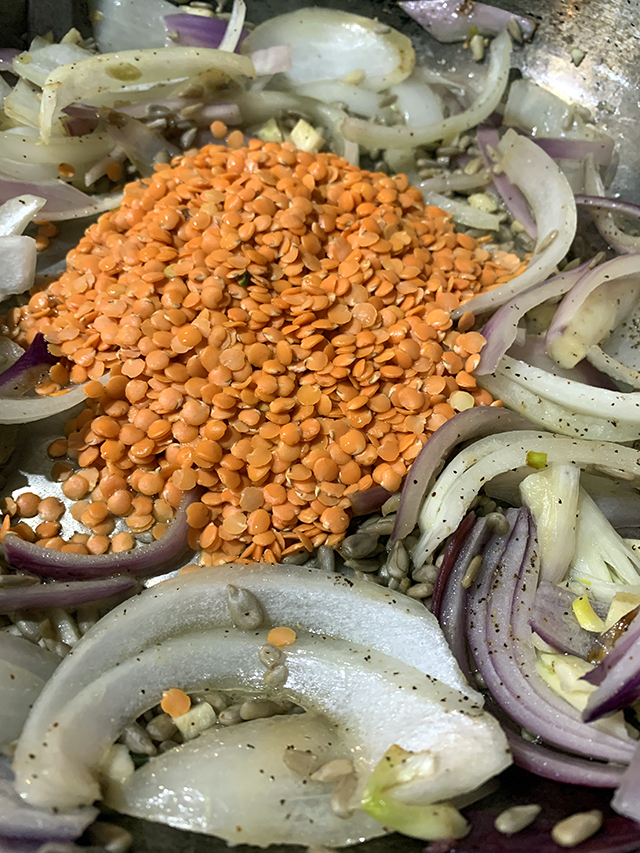 Lentils are seeds, high in fiber and protien