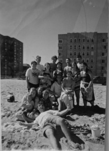 Beach crew, summer 1999.