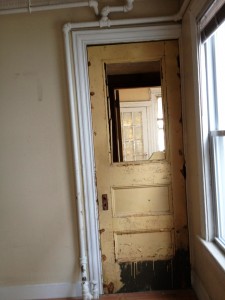 Door in living room that I love.