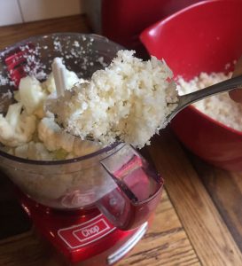 Ricing the Cauliflower (1)