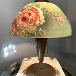 globe lamp hand painted 1