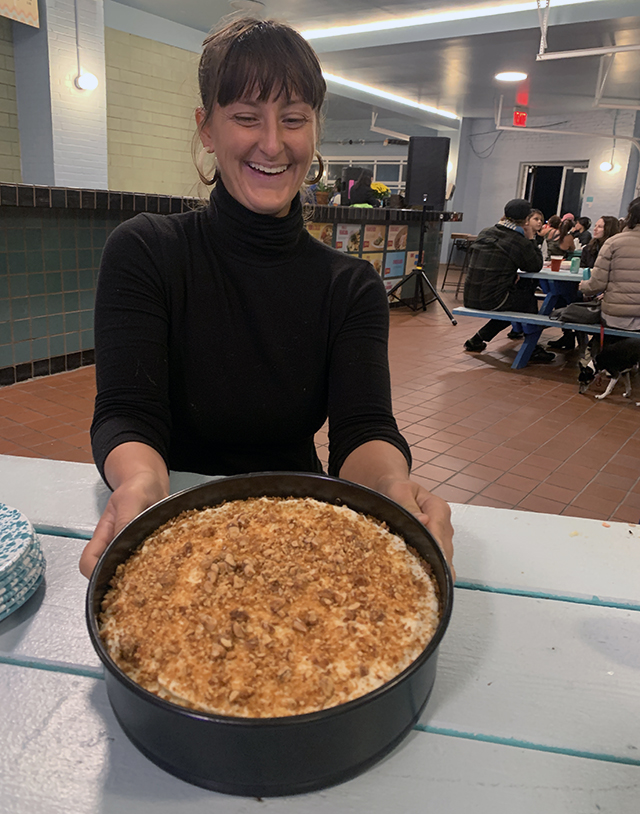 Magara Holton is not only an expert oat milk-maker, she is the first place winner of the 2022 best pie competition sponsored by The Rockaway Hotel.