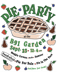 beach 91 garden Rockaway Beach Pie party