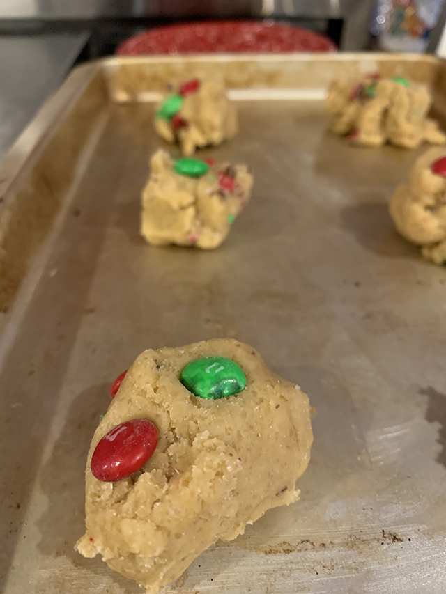 M&M Christmas Cookies1