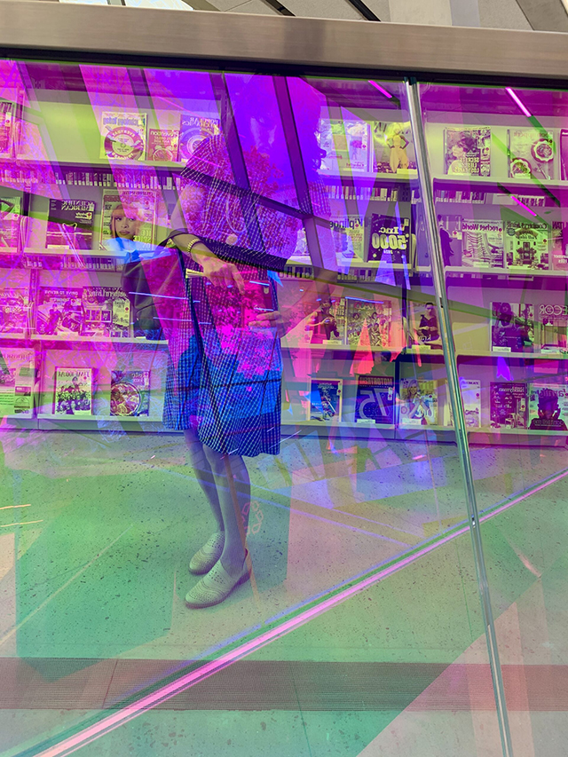 Having-some-fun-with-light-reflections-at-the-Far-Rockaway-Library-scaled