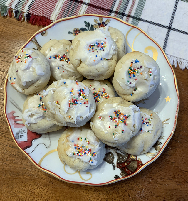 Italian Ricotta Cookies Christmas