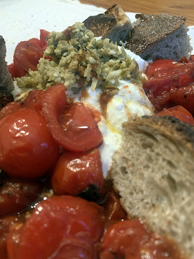 Ricotta Tapenade With Balsamic Seared Tomatoes 1