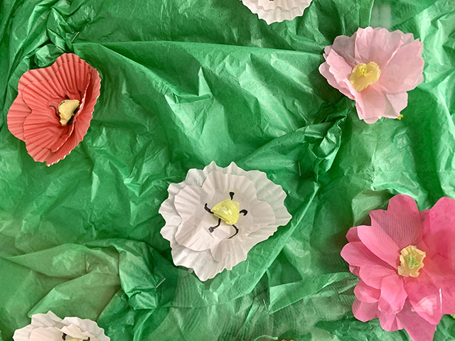 Cupcake Flower Craft