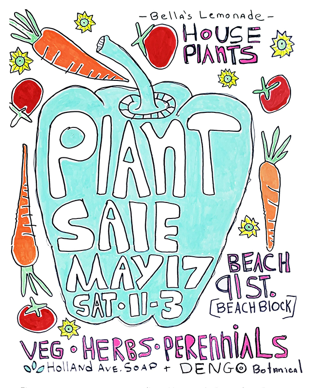 plant sale rockaway beach