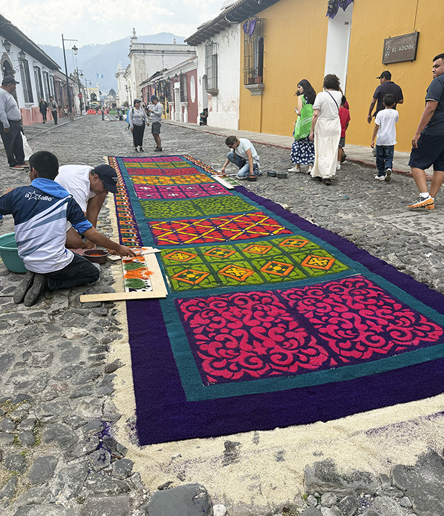 Lent Processions and Alfombras 2